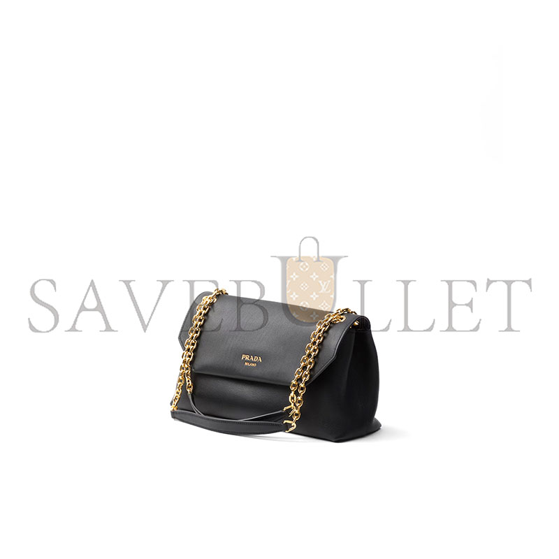 PRADA DOUX MEDIUM LEATHER SHOULDER BAG 1BD371 (29*16*9.5cm) PRADA DOUX MEDIUM LEATHER SHOULDER BAG 1BD371 (29*16*9.5cm)